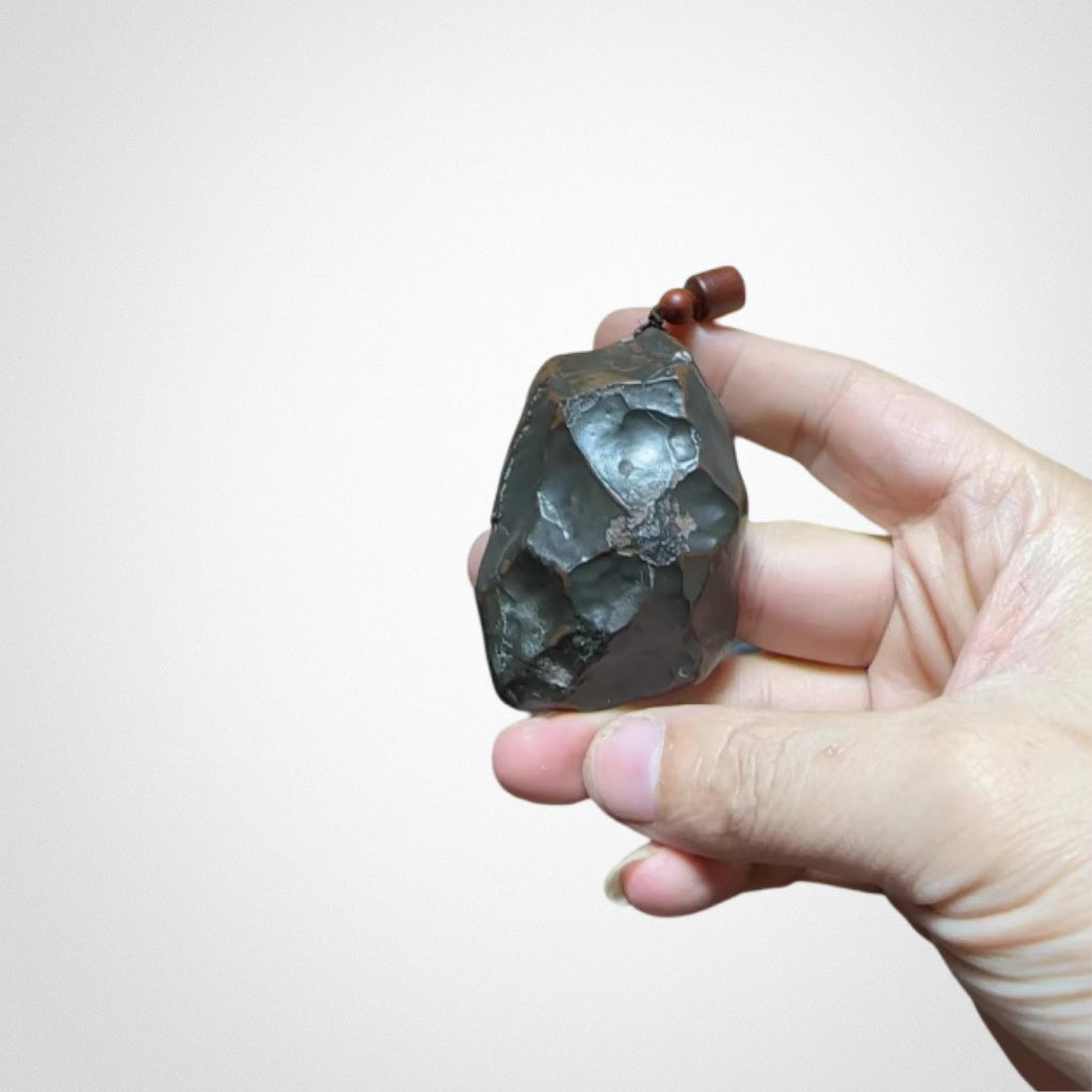 Horse to Success Gobi original stone carving play handles pendant