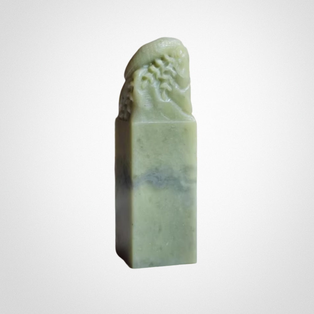 Qingtian Stone Spirit Snake Seal Pendant