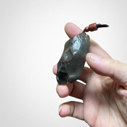 Horse to Success Gobi original stone carving play handles pendant